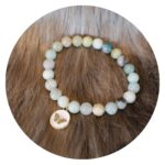 Kralenarmband met Amazonite