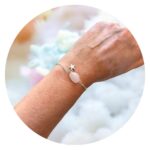 Armband met Rozenkwarts en sterretje