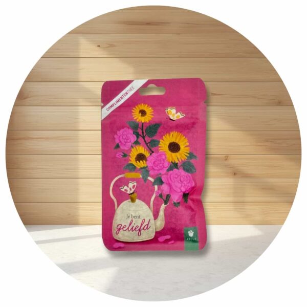 Complimententhee je bent geliefd