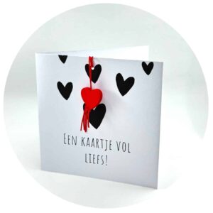 Een kaartje vol liefs