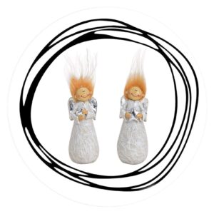 Engeltje met rode haartjes