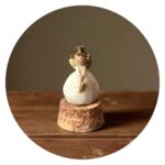 Engelprinsesjes in stolpje