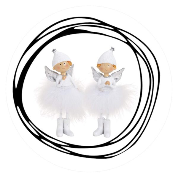 Engeltjes wit mutsje