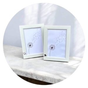 Fotolijstjes portret-staand met hartje