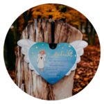 Keramieken hanger met gedichtje en BEDANKT