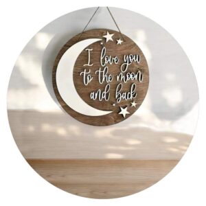 Hanger I love you to the moon and back