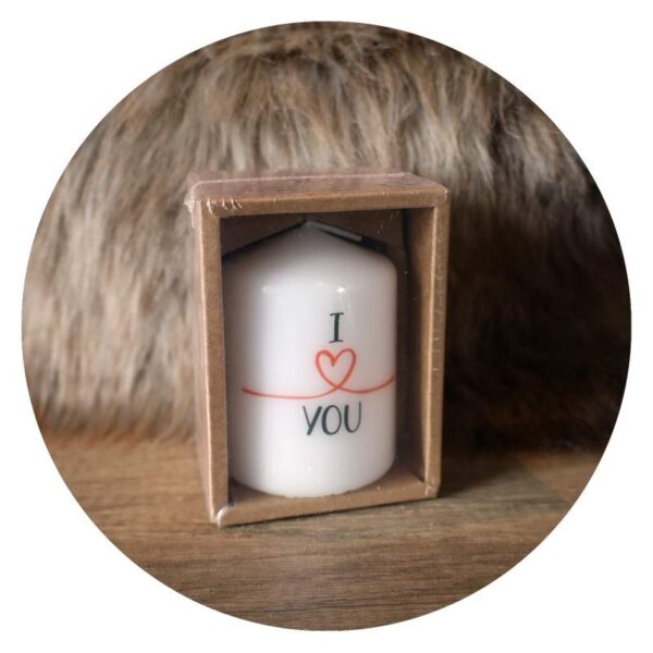 Kaars I love you en You & me