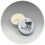 Kaarsje in blik met leuke tekst Beterschap