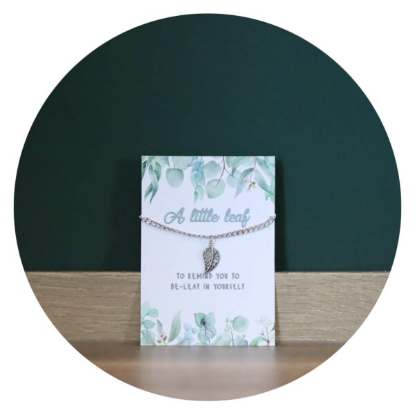 Armbandje Be-leaf in yourself