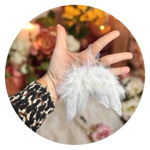 Decoratieve hanger veertjes