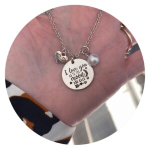 Ketting I Love You To The Moon And Back