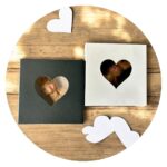 Knuffel in doosje - zwart en wit