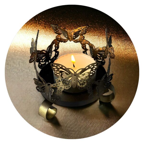 Lichtje met acht vlindertjes