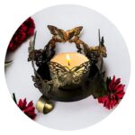 Lichtje met acht vlindertjes