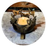 Lichtje met acht vlindertjes