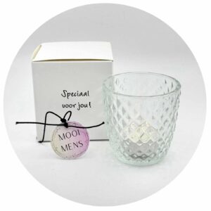 Berichtje in een sfeerlichtje mooi mens