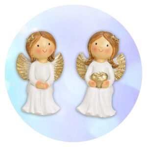 Lief engeltje zittend