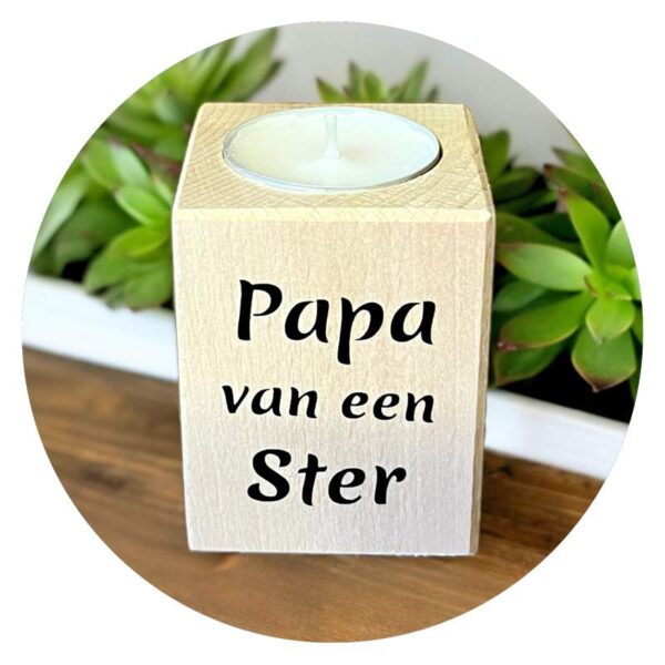 Papa van een ster