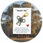 Pocket Hug knuffelkoala Engelse tekst