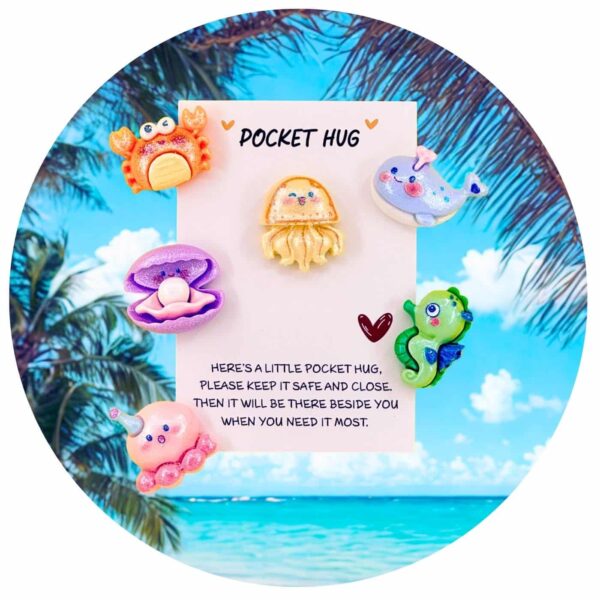 pocket hug vriendjes uit de oceaan