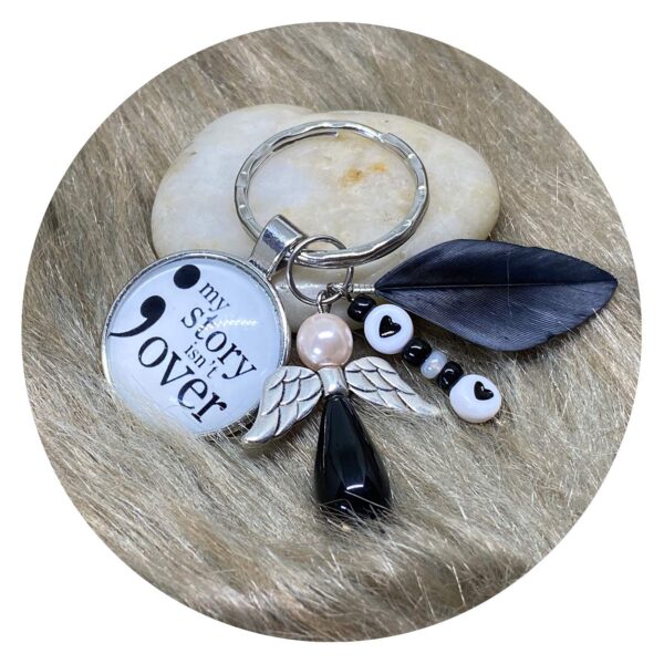 SH Engel zwart veertje