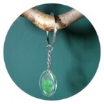 Sleutelhanger klavertje vier