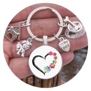 Sleutelhanger - l love my dog