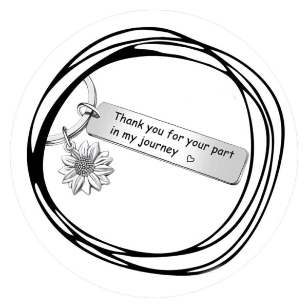 Sleutelhanger Thank you for your part in my journey