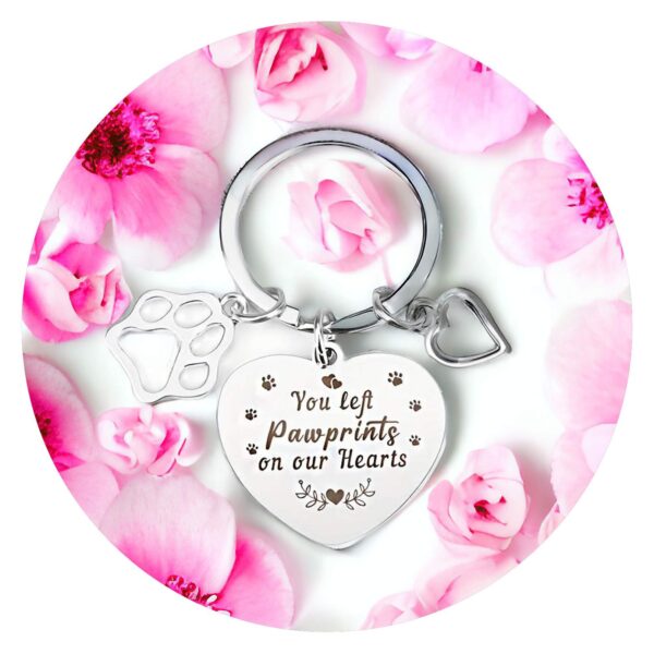 Sleutelhanger You left pawprints