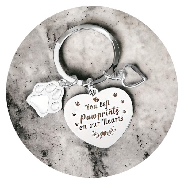 Sleutelhanger You left pawprints