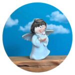 Vrolijke engeltjes - met ster, hartje, gevouwen handjes of vogeltje