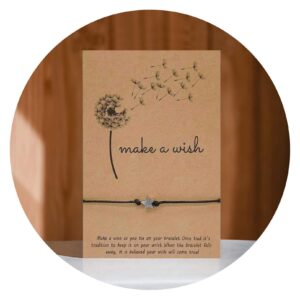 Wensarmbandje Make a wish