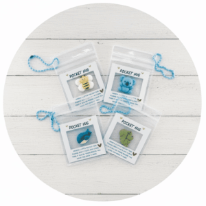 Pocket Hug sleutelhanger diertjes
