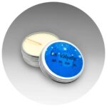 Kaarsje in blik met leuke tekst Lichtpuntje