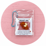 Pocket Hug sleutelhanger beertje