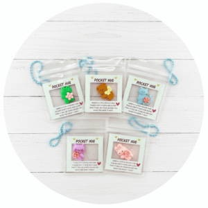 pocket hug schattige diertjes