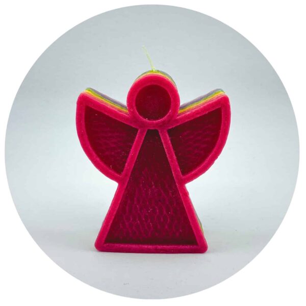 kaars regenboogengel rood